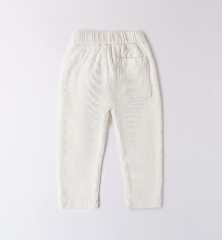 Pantaloni bambino con elastico PANNA-0112