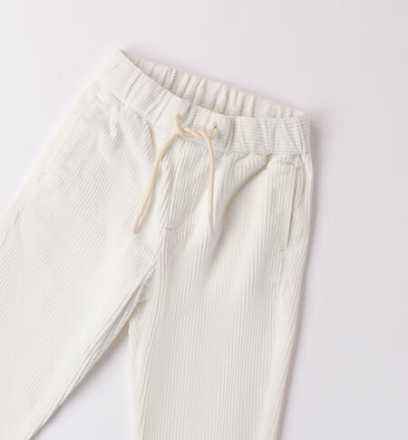 Pantaloni bambino con elastico PANNA-0112