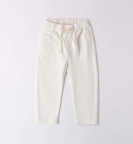 Pantaloni bambino con elastico PANNA-0112