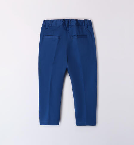 LONG WOVEN TROUSERS  BLU-3766