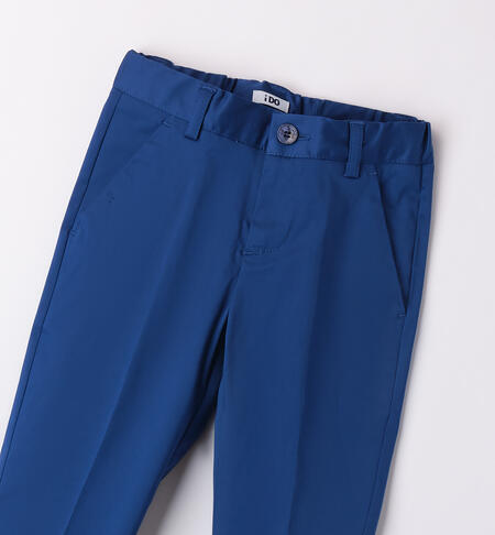 LONG WOVEN TROUSERS  BLU-3766