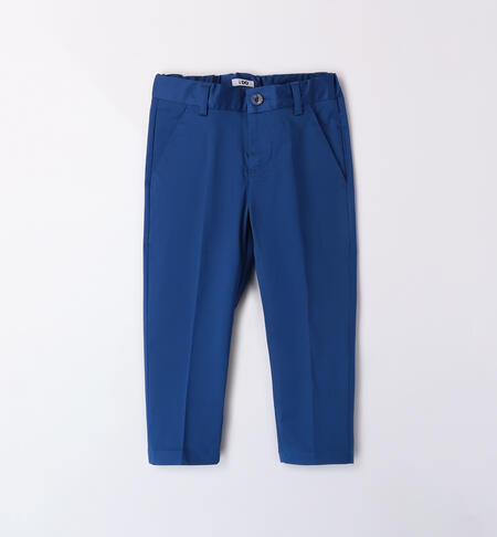 LONG WOVEN TROUSERS  BLU-3766