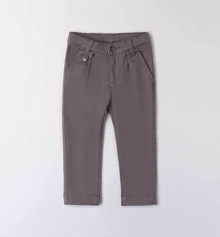 Pantaloni bambino grigi GRIGIO SCURO-0564