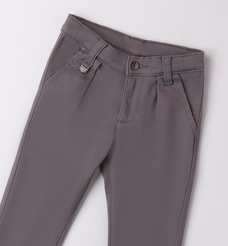 Pantaloni bambino grigi GRIGIO SCURO-0564