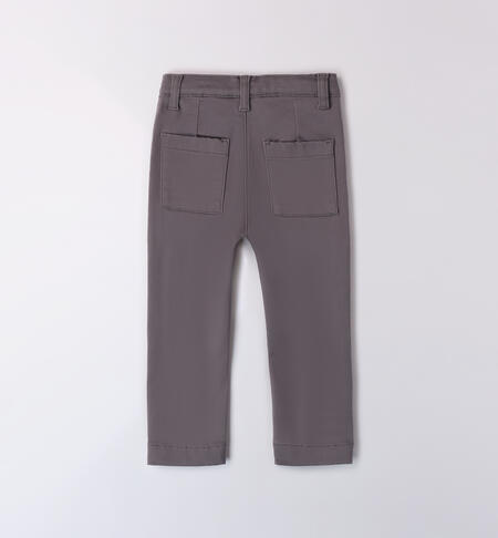 Pantaloni bambino grigi GRIGIO SCURO-0564