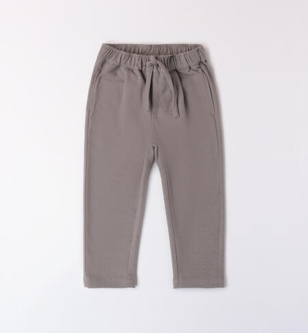 Children's pants iDO GRIGIO MELANGE-8995