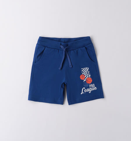 Pantaloni corti bambino BLU