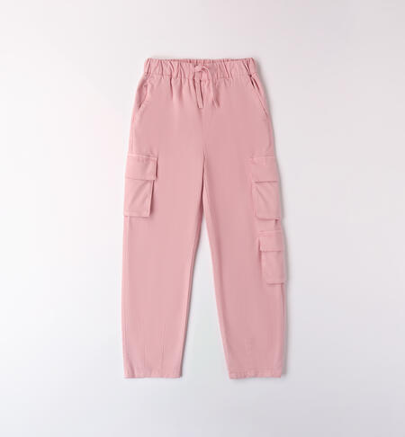 LONG WOVEN TROUSERS  ROSA-3031