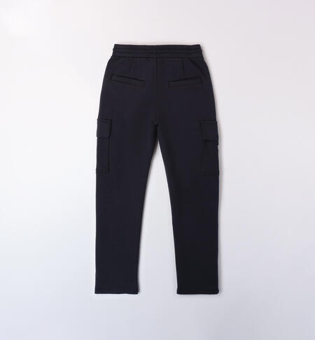 Pantaloni eleganti per ragazzo DARK NAVY-3896