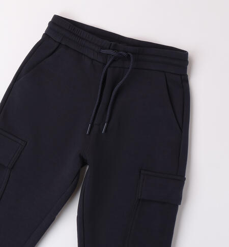 Pantaloni eleganti per ragazzo DARK NAVY-3896