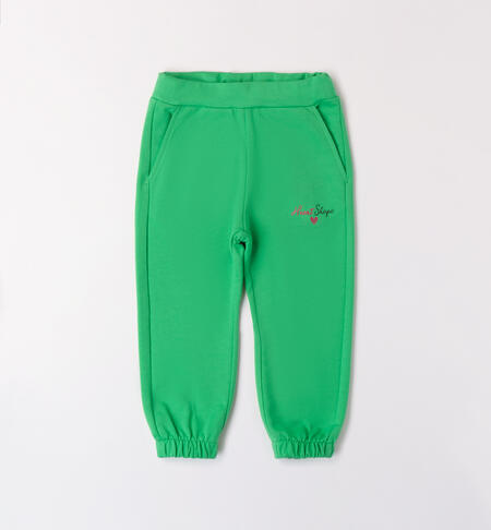 Sweat pants little girl VERDE-5143