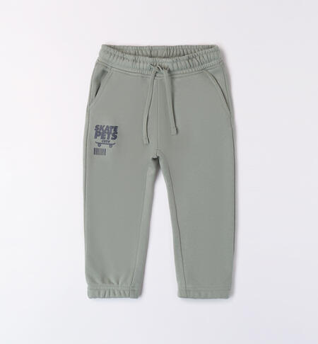 Sweat pants for boy GREEN-4252