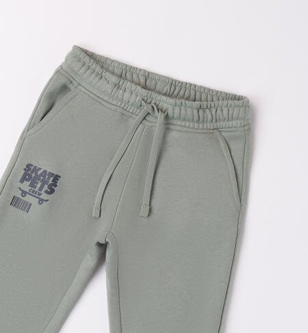 Sweat pants for boy GREEN-4252