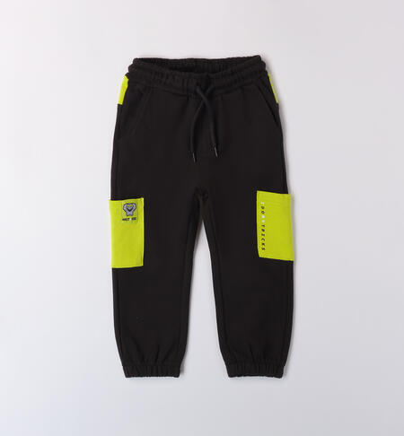 Pantaloni iDO bambino NERO-0658