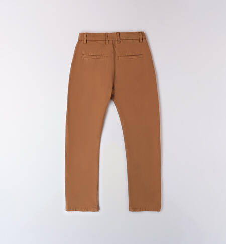 Pantaloni iDO per ragazzo MARRONE-0813