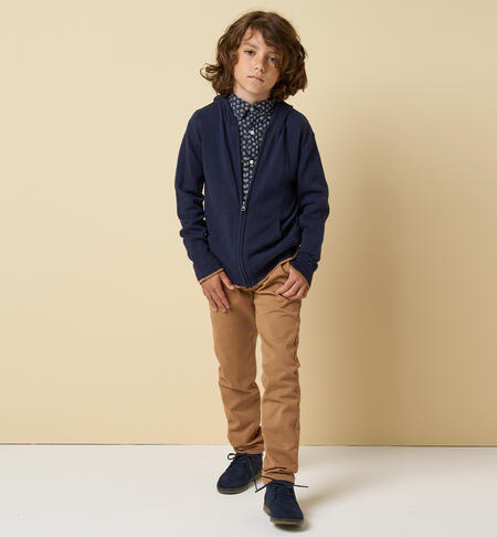 Pants iDO for boy MARRONE-0813