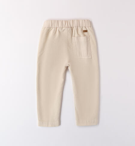 Pantaloni in cotone bambino
 BEIGE-0433