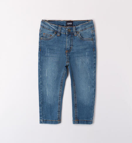 Boy's jeans pants STONE WASHED CHIARO-7400