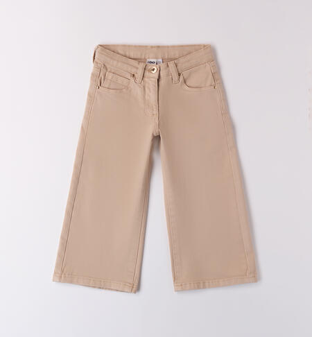 Girl's baggy pants BEIGE-0941