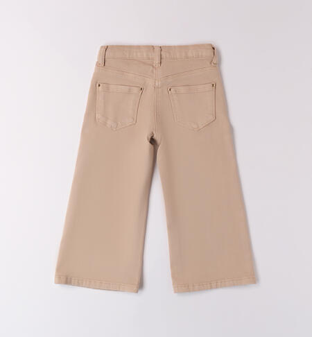 Girl's baggy pants BEIGE-0941