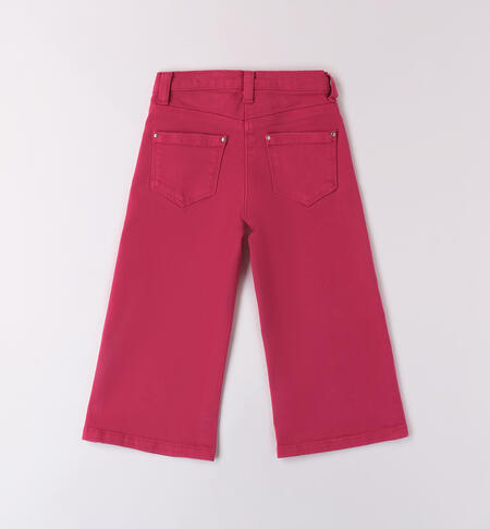 Girl's baggy pants MAGENTA-2681