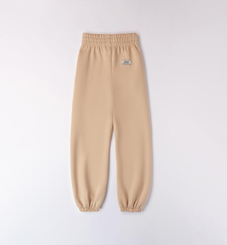 Unisex pattern pants BEIGE-0941