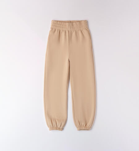 Unisex pattern pants BEIGE-0941