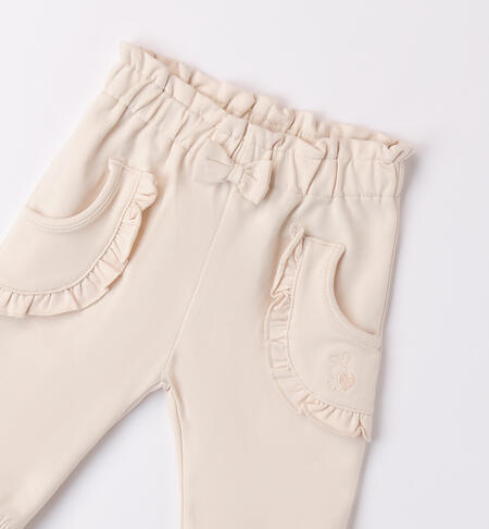 iDO Baby Girl Pants LIGHT BEIGE-0227