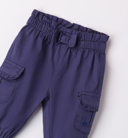 iDO Baby Girl Pants NAVY-3557