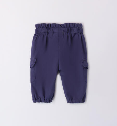 iDO Baby Girl Pants NAVY-3557