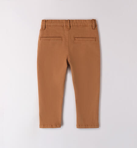 Pantaloni per bambino MARRONE-0813