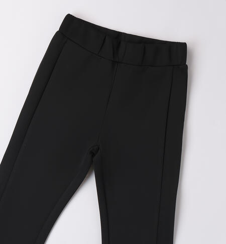 Pants for girl stretch NERO-0658