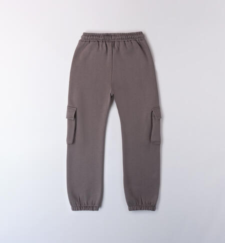 Pantaloni ragazzi modello unisex GRIGIO SCURO-0564