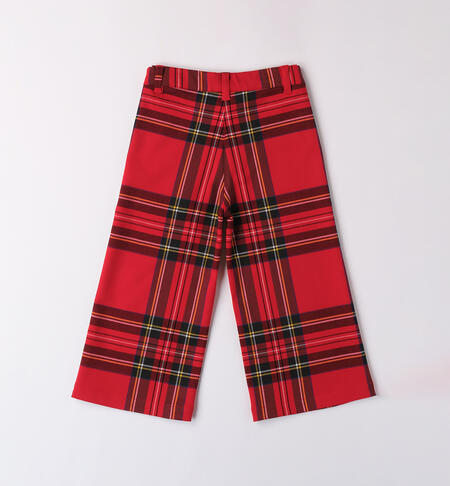 Pantaloni rossi bambina ROSSO-2253