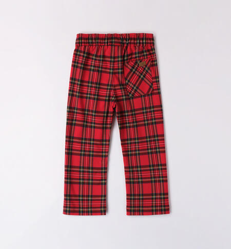 Red boy pants ROSSO-2253