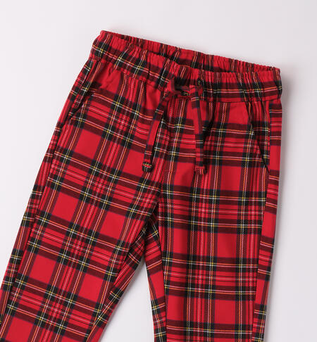 Pantaloni rossi bambino ROSSO-2253