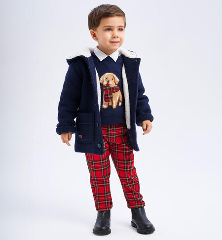 Pantaloni rossi bambino ROSSO