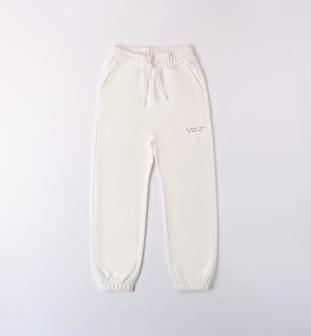 Girl sport pants CREAM