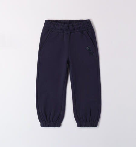 Pantaloni sportivi bambina BLU