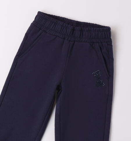 Girl's sports pants NAVY-3854