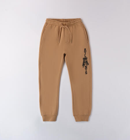 Boy sports pants for boys BEIGE-0747