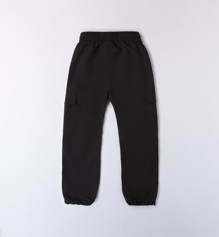 Pantaloni sportivi per ragazzo NERO-0658