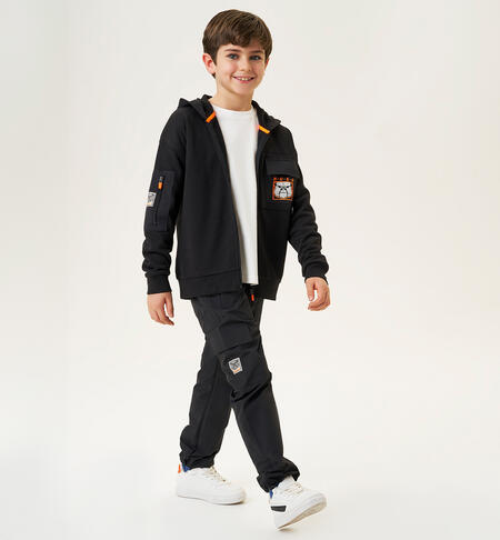 Sports pants for boy BLACK