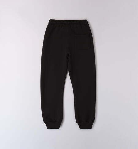 Pantaloni sportivi per ragazzo NERO-0658