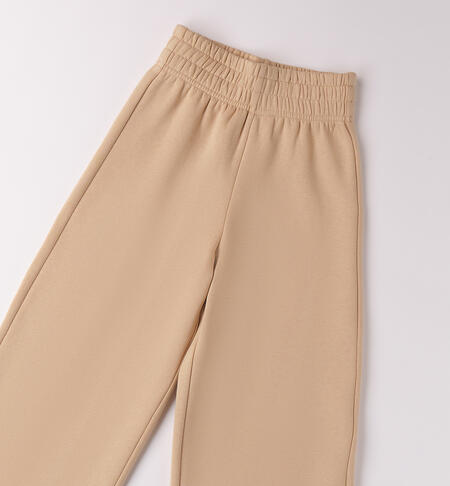 Bell-shaped sweatpants BEIGE-0941