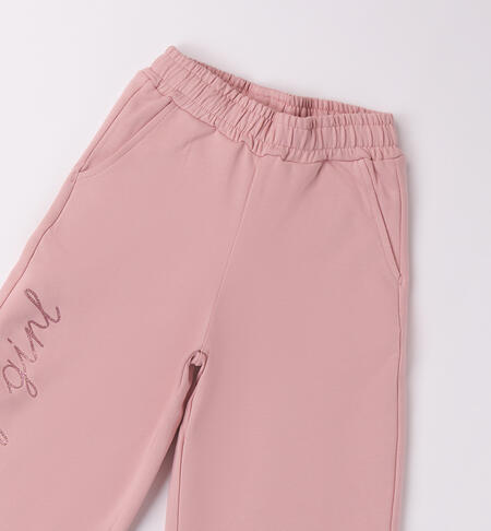 Pantaloni tuta bambina ROSA-3031