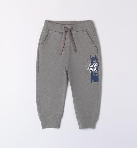 Pantaloni tuta bambino 
 GRIGIO MELANGE-8970