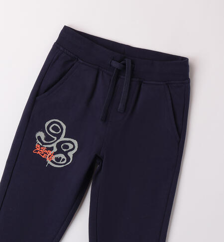 Pantaloni tuta bambino iDO NAVY-3854