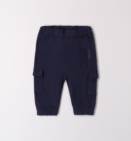 Pantaloni tuta bimbo cotone
 NAVY-3558