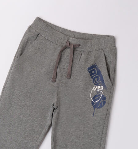 Boy's sweatpants GRIGIO MELANGE-8970